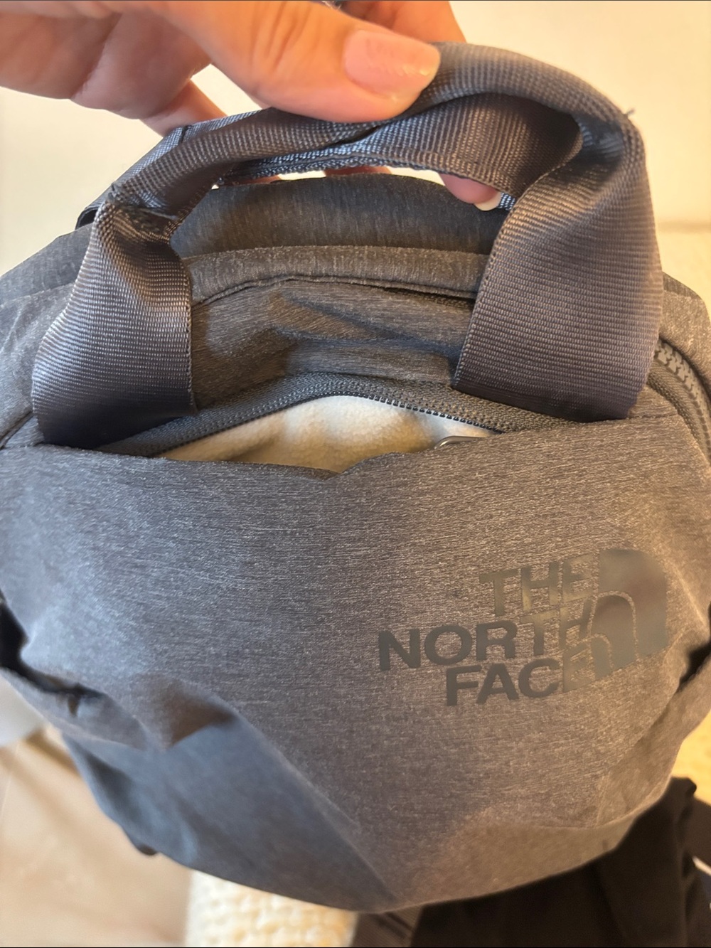 The North Face Charcoal Gray Everyday Mini  Backpack - Picture 2 of 4